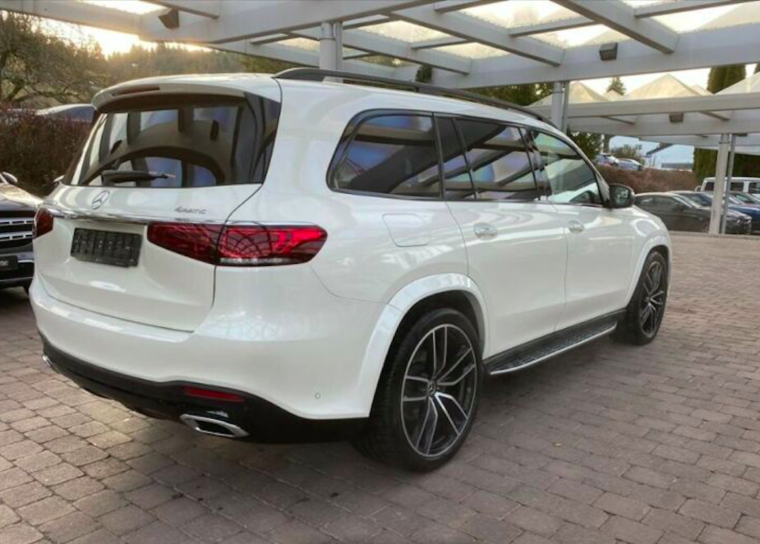 MERCEDES GLS 350d AMG - předváděcí auto - SKLADEM - super cena | online nákup | online prodej | bílá metalíza | autoibuy.com